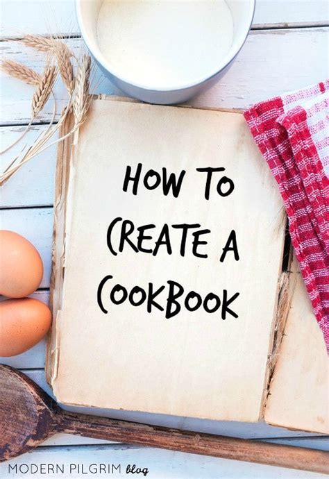 how to start a cookbook Epub