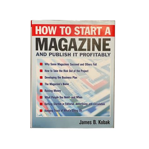 how to start a magazine and publish it profitably Epub