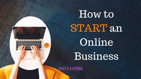 how to start an online business