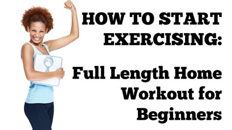 how to start exercising at home