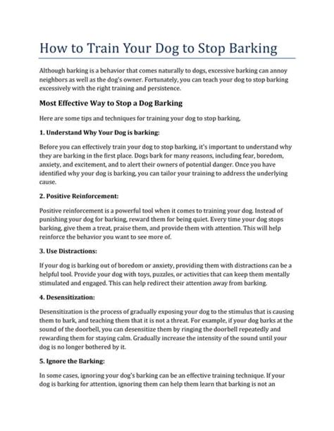 how to stop aggressive dog barking pdf Kindle Editon