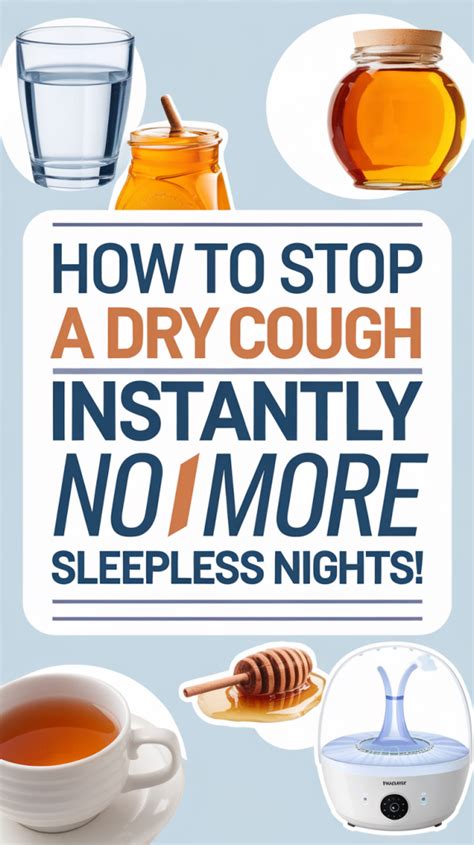 how to stop dry cough instantly