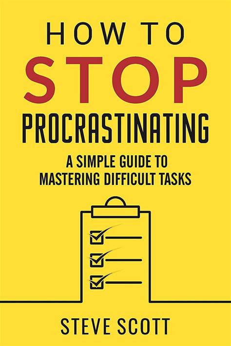 how to stop procrastinating english PDF