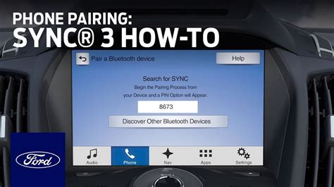 how to sync phone to ford fusion Reader