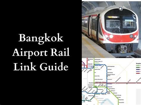 how to take airport rail link bangkok