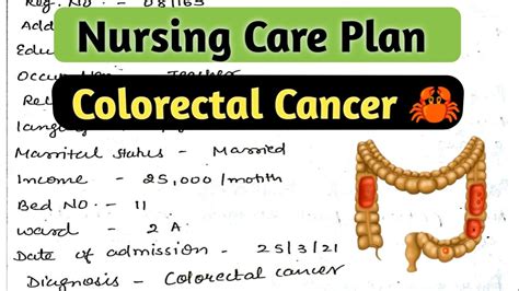 how to take care of colon cancer patient