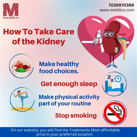 how to take care of kidney