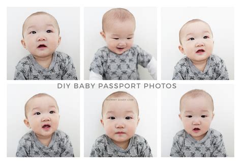 how to take infant passport photo