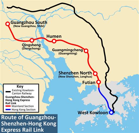 how to take train from hong kong to guangzhou