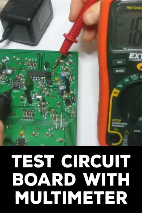 how to test circuit board each components PDF