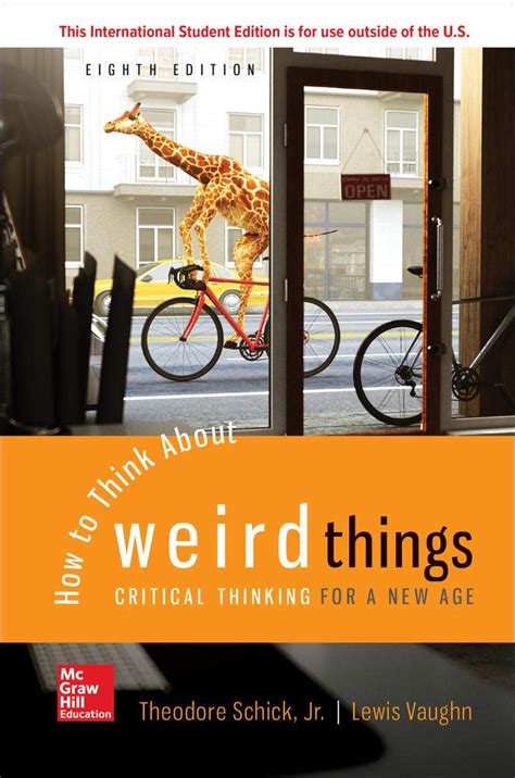 how to think about weird things critical thinking for a new age fourth edition PDF