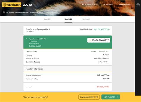 how to transfer money to maybank trading account