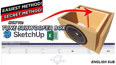 how to tune a subwoofer box Kindle Editon