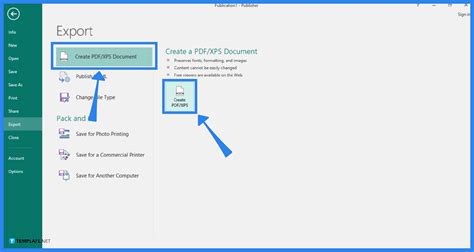 how to turn a microsoft publisher document into a pdf Doc