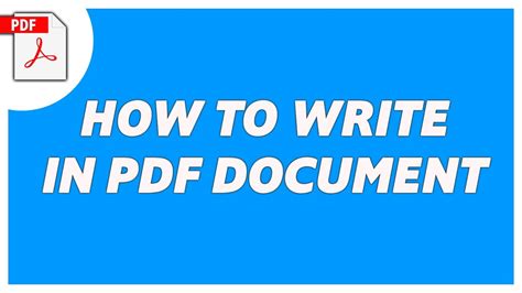 how to type on a pdf document for free Epub