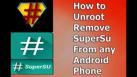 how to uninstall superuser android Reader