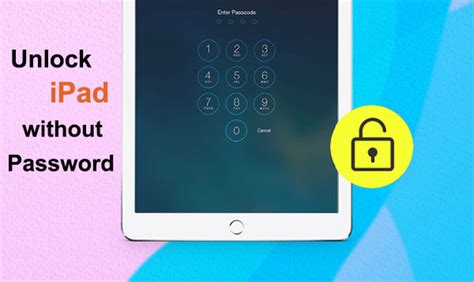 how to unlock an ipad 2 without the password Reader