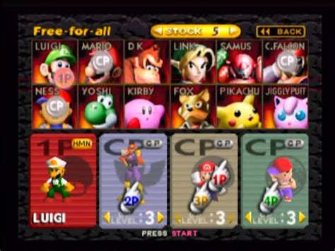 how to unlock characters in super smash bros n64 pdf Kindle Editon