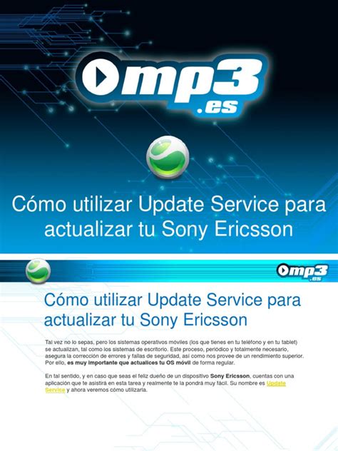 how to update sony ericsson pdf Epub