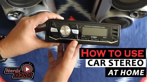 how to use a car stereo in your house Reader