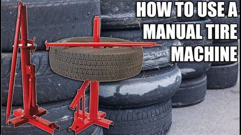 how to use a manual tire changer Doc