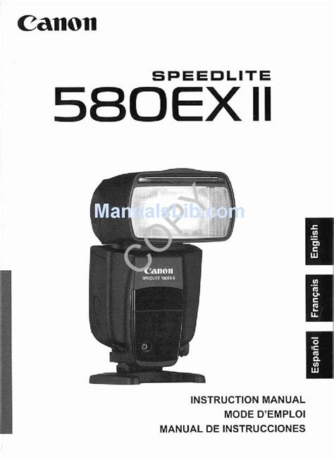 how to use canon speedlite 580 ii pdf Epub