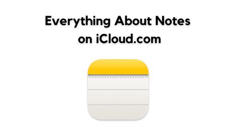 how to use icloud to sync notes PDF