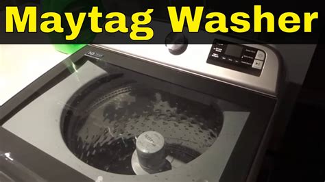 how to use maytag washer Kindle Editon