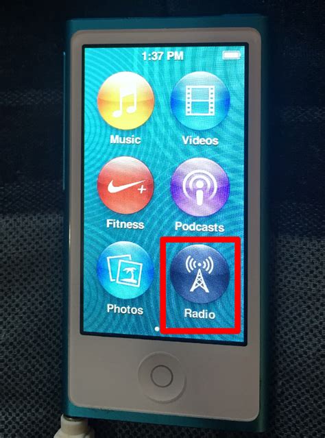 how to use radio on ipod nano Kindle Editon