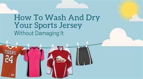 how to wash a jersey