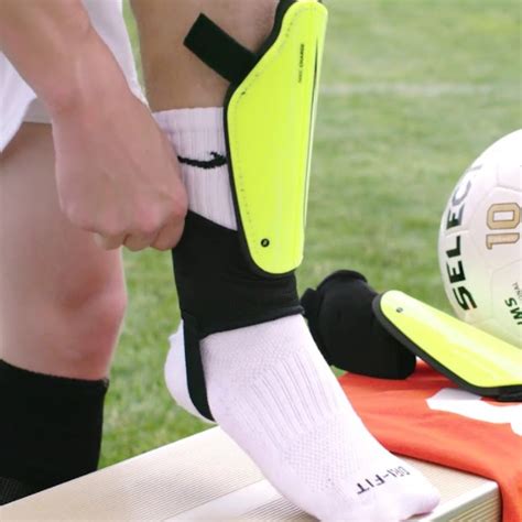 how to wear shin guards