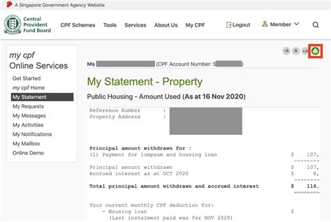 how to withdraw money from cpf ordinary account