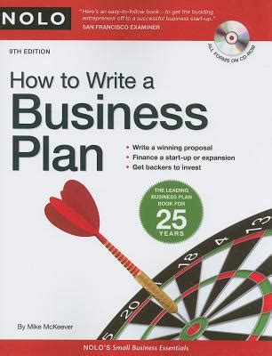 how to write a business plan with cdrom Reader