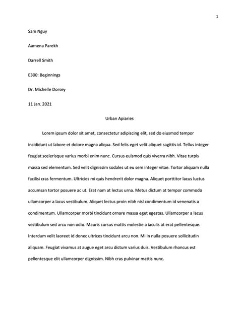 how to write a group paper PDF