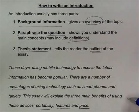 how to write a introduction for a research paper example Doc
