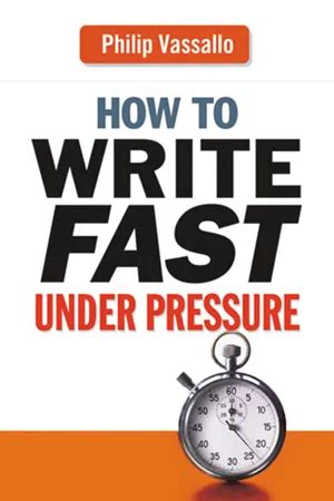 how to write fast under pressure how to write fast under pressure PDF