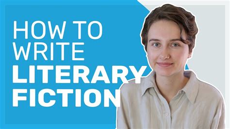 how to write literary fiction Epub