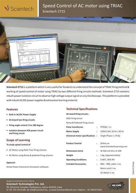 how triac control ac motor speed pdf Kindle Editon