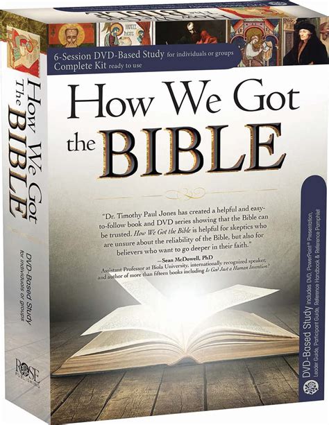 how we got the bible complete bible study dvd Reader