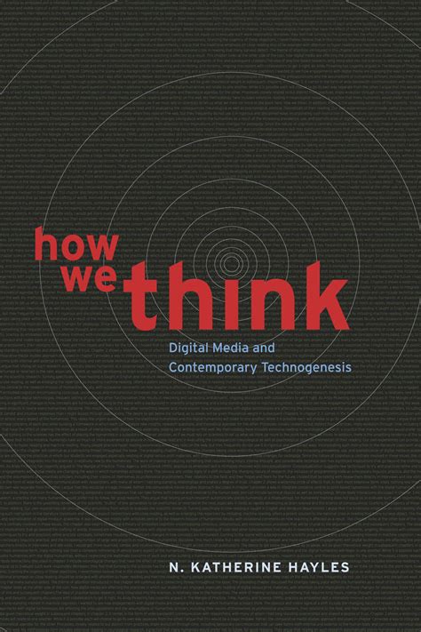 how we think digital media and contemporary technogenesis Epub