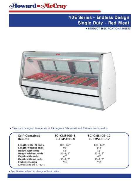 howard mccray r cms40e 8 owners manual Doc