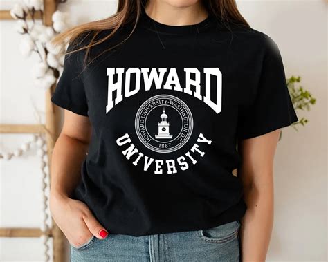 howard university t shirts apparel