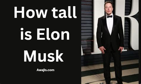 howtall is elon musk