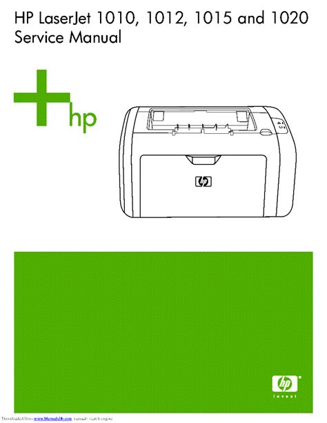 hp 1010 service manual pdf PDF
