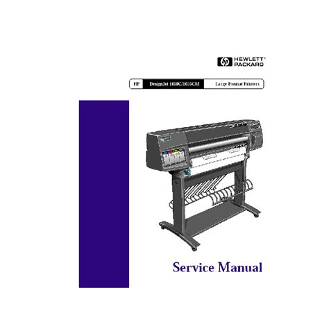 hp 1050c service manual PDF