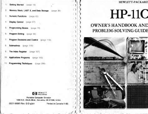 hp 11c manual pdf PDF
