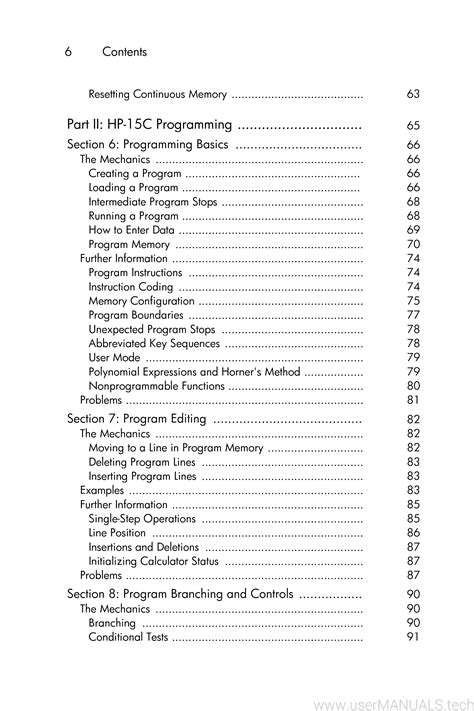 hp 15c programming manual Doc