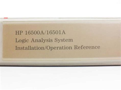 hp 16510b programming reference user guide Doc