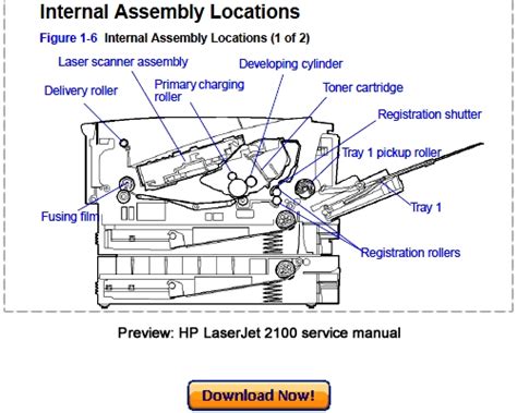 hp 2100 service manual Reader