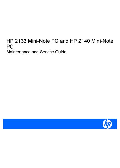 hp 2133 user guide PDF